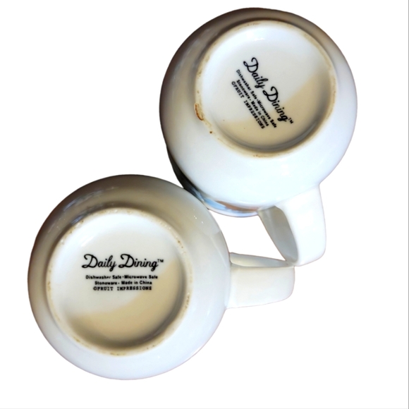 Vtg Fruit Impressions by DAILY DINING Coffee Tea Hot Chocolate Cup Mug - Picture 6 of 6